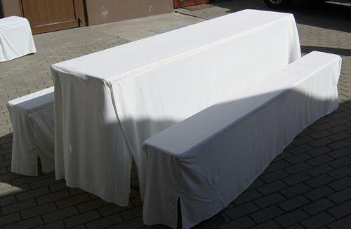 Husse A-Qualität für Festzelttisch 50 cm mieten in Reinstädt – 2