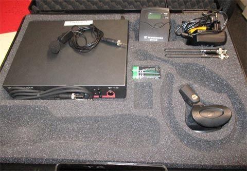 Professionelles Komplettset Funkmikro UHF EW 300 mit Ansteckmikrofon / mieten in Reinstädt
