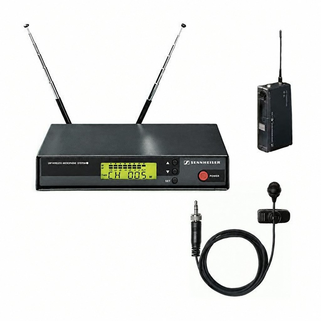 Semiprofessionelles Komplettset Funkmikro UHF EW 100 mit Ansteckmikrof mieten in Reinstädt