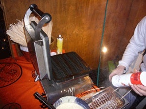 Waffeleisen für Waffeln am Stiel – 2