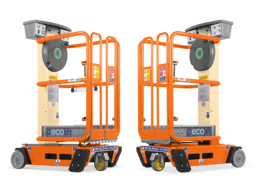 JLG Pecolift Senkrecht Hebebühne mieten bei Wilmes Mietservice Inh. Andreas-Josef Wilmes e.K.