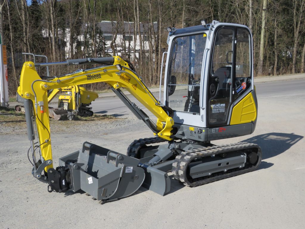 Wacker Neuson ET 24 Minibagger mieten bei Wilmes Mietservice Inh. Andreas-Josef Wilmes e.K.