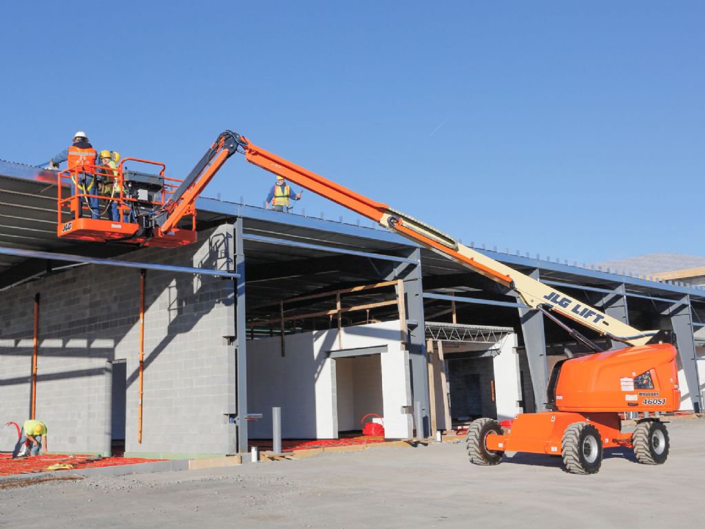 JLG 460SJ Teleskoparbeitsbühne mieten bei Wilmes Mietservice Inh. Andreas-Josef Wilmes e.K.