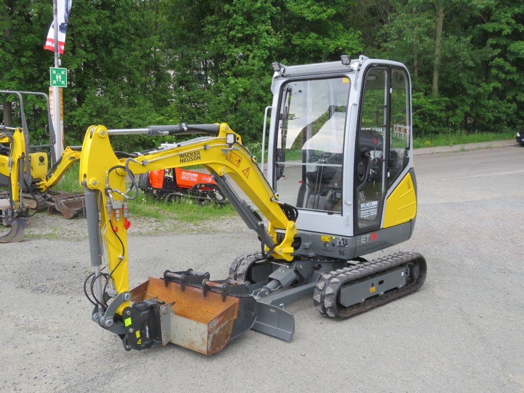 Wacker Neuson ET 18 Minibagger mieten bei Wilmes Mietservice Inh. Andreas-Josef Wilmes e.K.