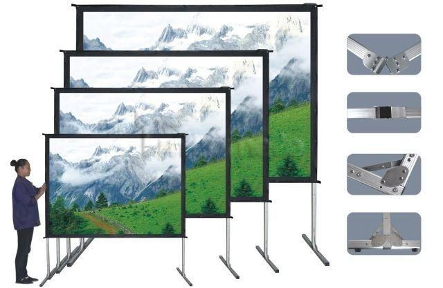 FastFold Grossbildwand » Auf- / Rückpro 240x180cm mieten in Neunkirchen am Sand