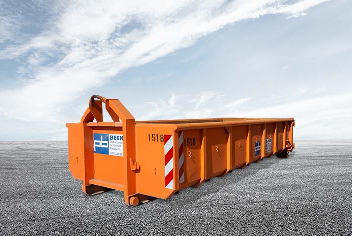 Abrollcontainer 15 mieten bei Paul Becker