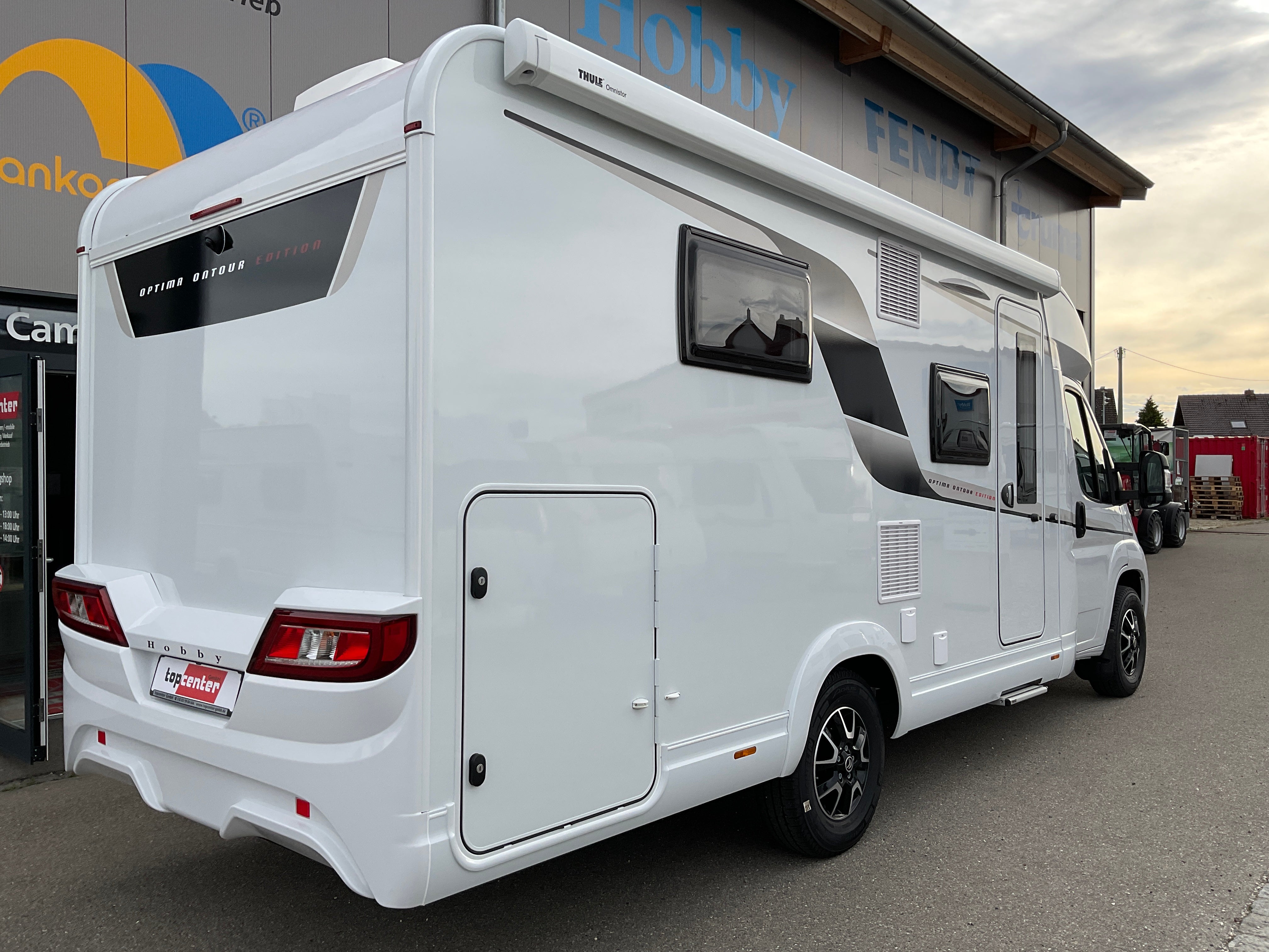 Hobby Optima V65 GQ ONTOUR Edition mit DachklimaanlageWohnmobil/Reisemobil