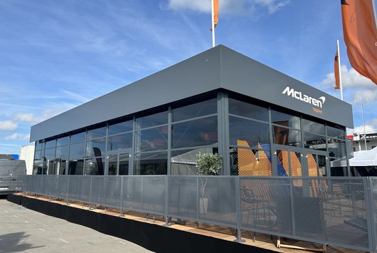 Doppelstock Zelt in verschiedenen Größen mieten bei Altenweg GmbH & Co. KG