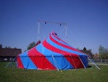 Rundes 2-Mast Zirkus- und Partyzelt