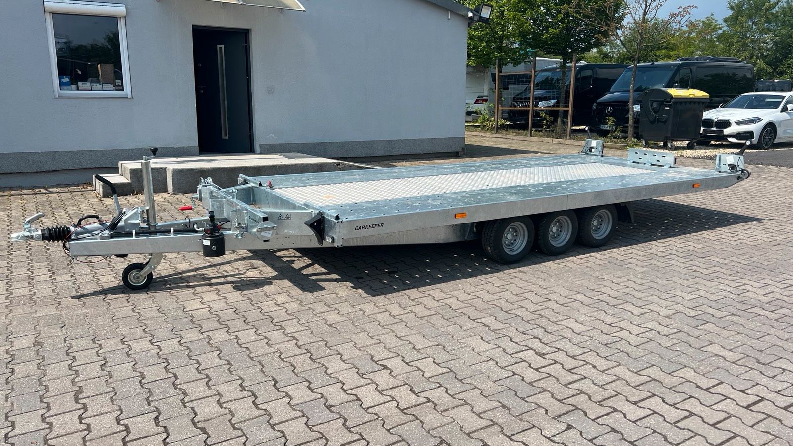 Autoanhänger hydraulisch kippbar mieten Anhänger 3500 kg PKW Transporter 5,00 m Nutzlast 2590 kg – 4