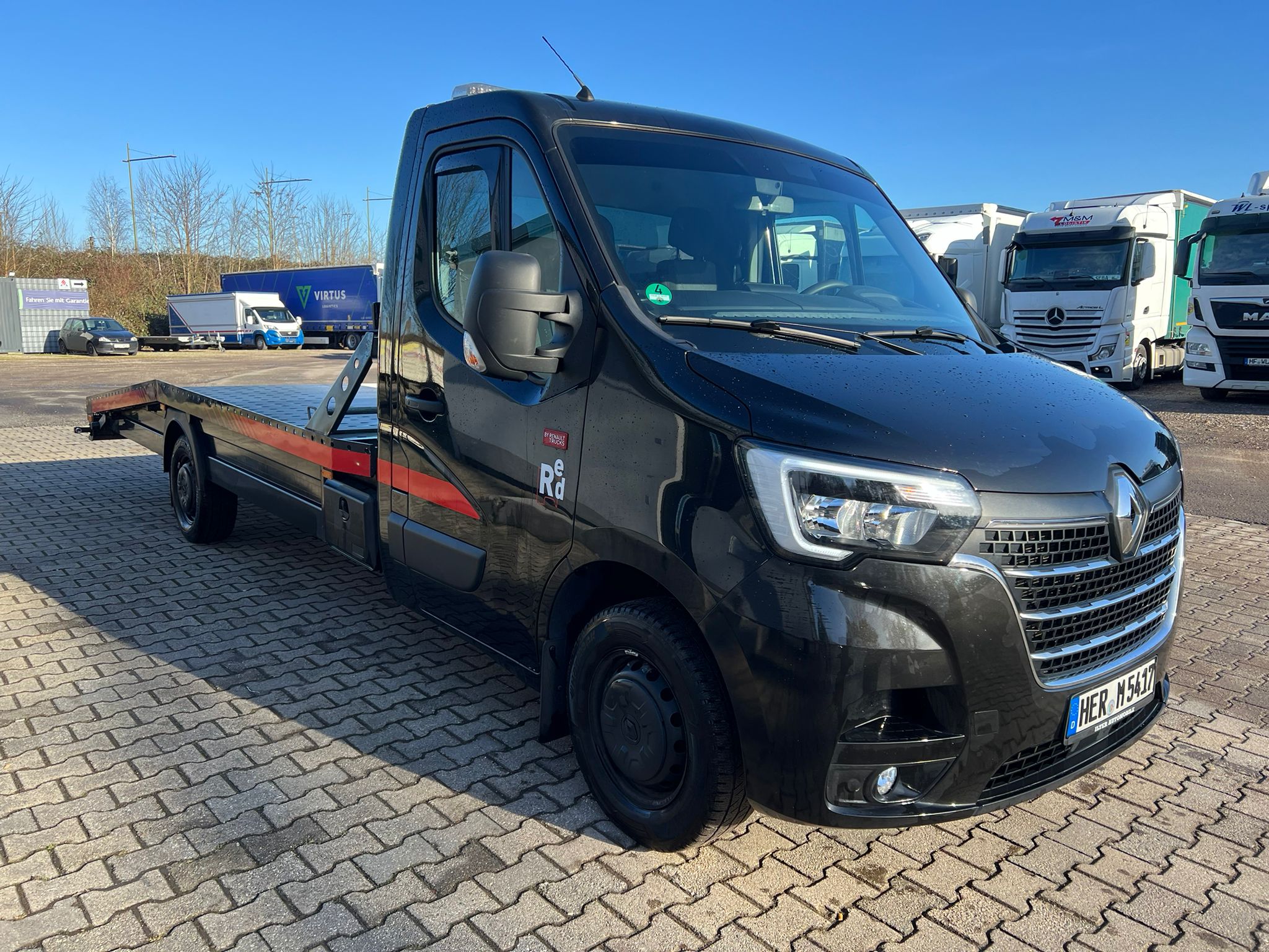 Autotransporter Miete Abschleppwagen Verleih LKW 3,5t Mieten Vermietung leihen 3500 kg AHK – 2