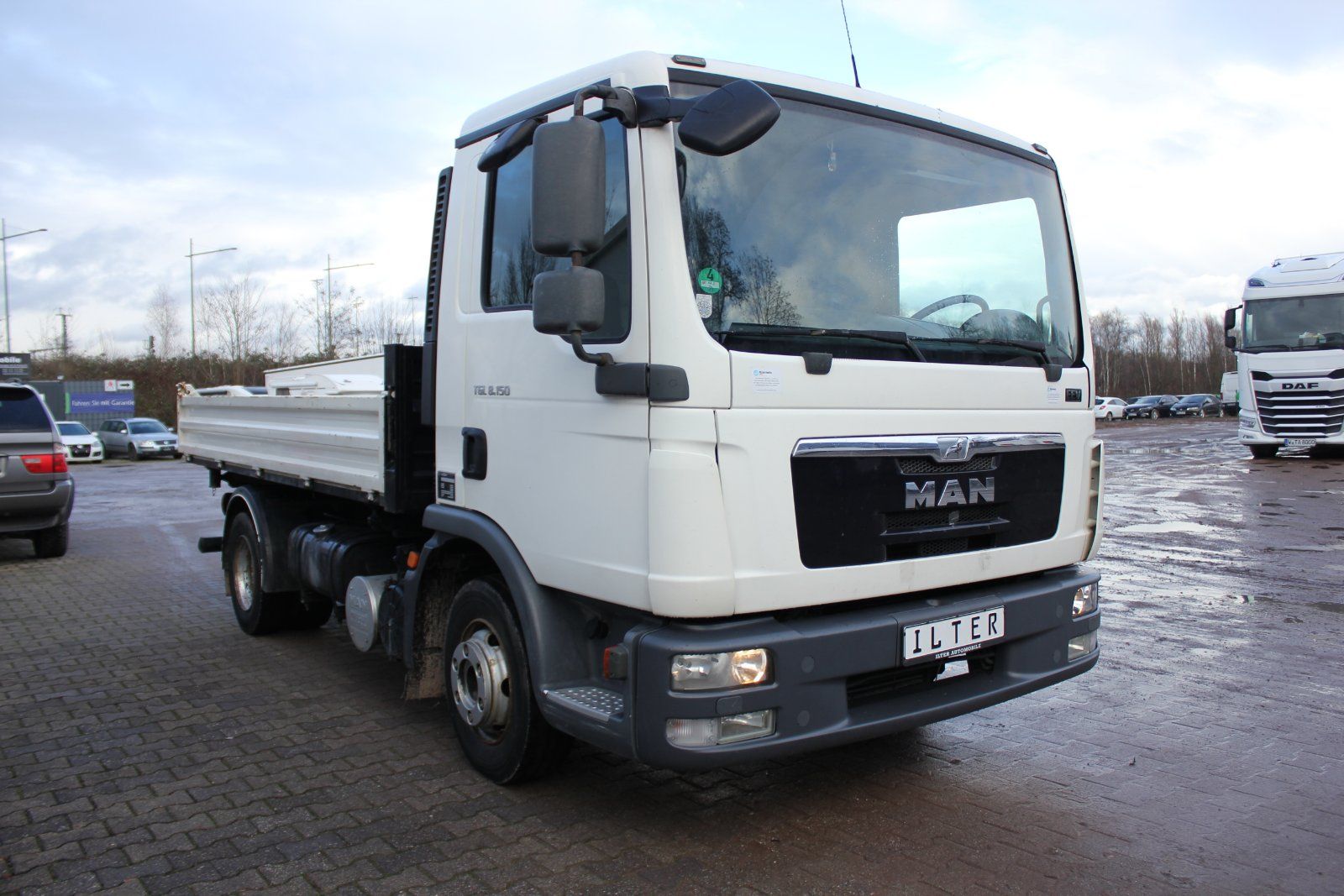 MAN Kipper LKW 7,5 t Mieten Pritsche Verleih Langzeit Vermietung Dreiseitenkipper – 3