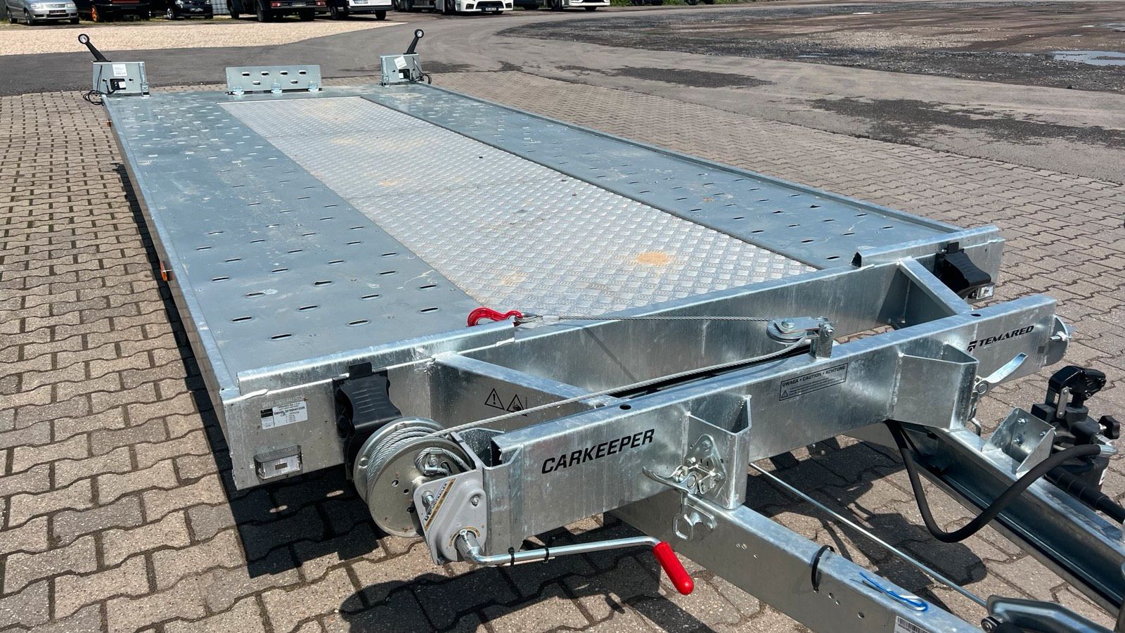 Autoanhänger hydraulisch kippbar mieten Anhänger 3500 kg PKW Transporter 5,00 m Nutzlast 2590 kg – 3