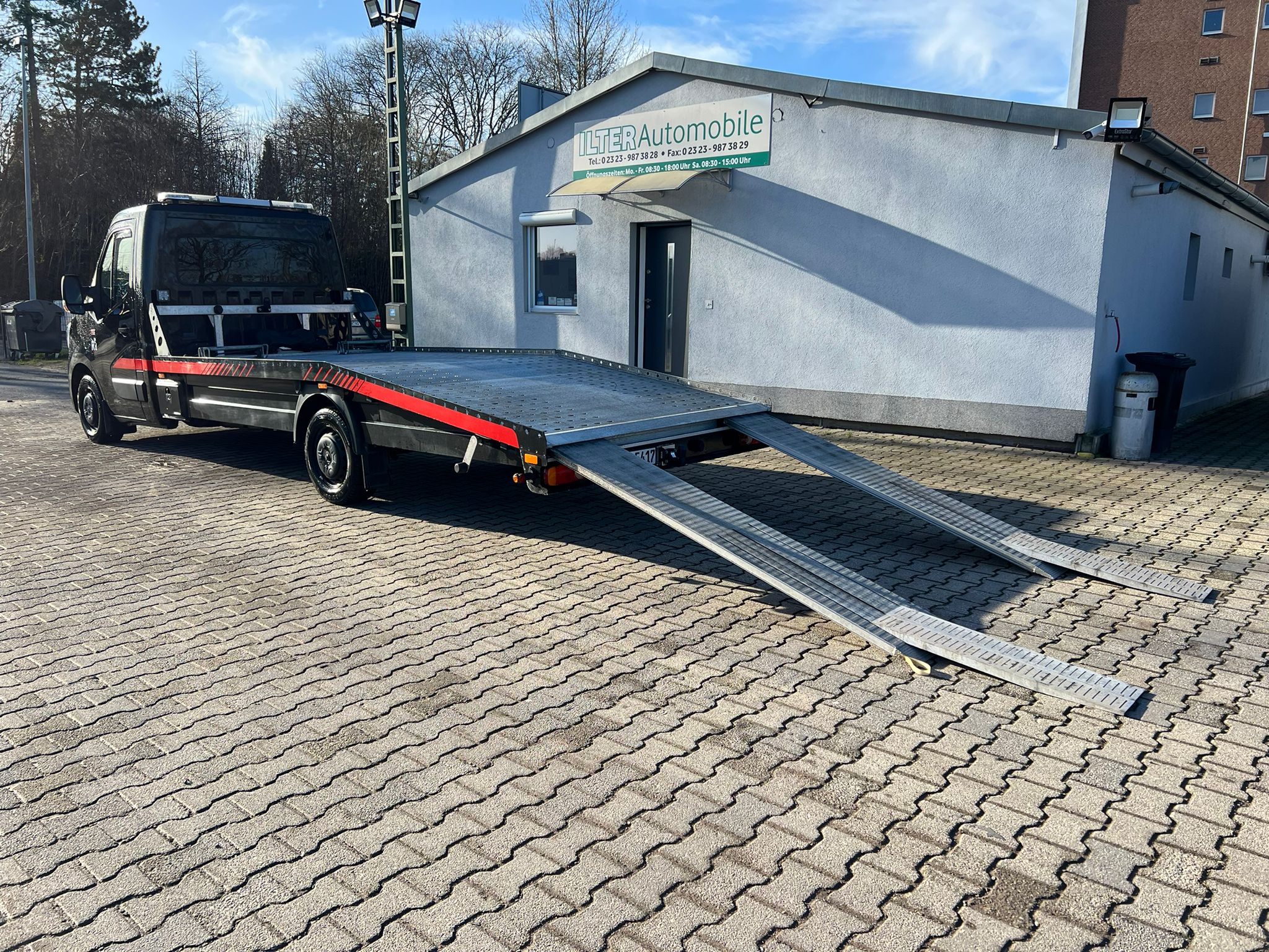 Autotransporter Miete Abschleppwagen Verleih LKW 3,5t Mieten Vermietung leihen 3500 kg AHK – 3