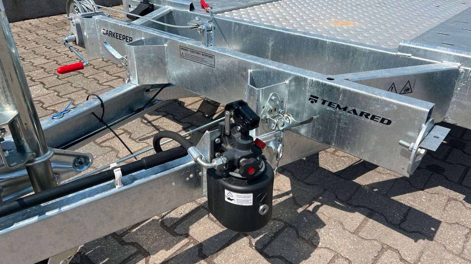 Autoanhänger hydraulisch kippbar mieten Anhänger 3500 kg PKW Transporter 5,00 m Nutzlast 2590 kg – 2