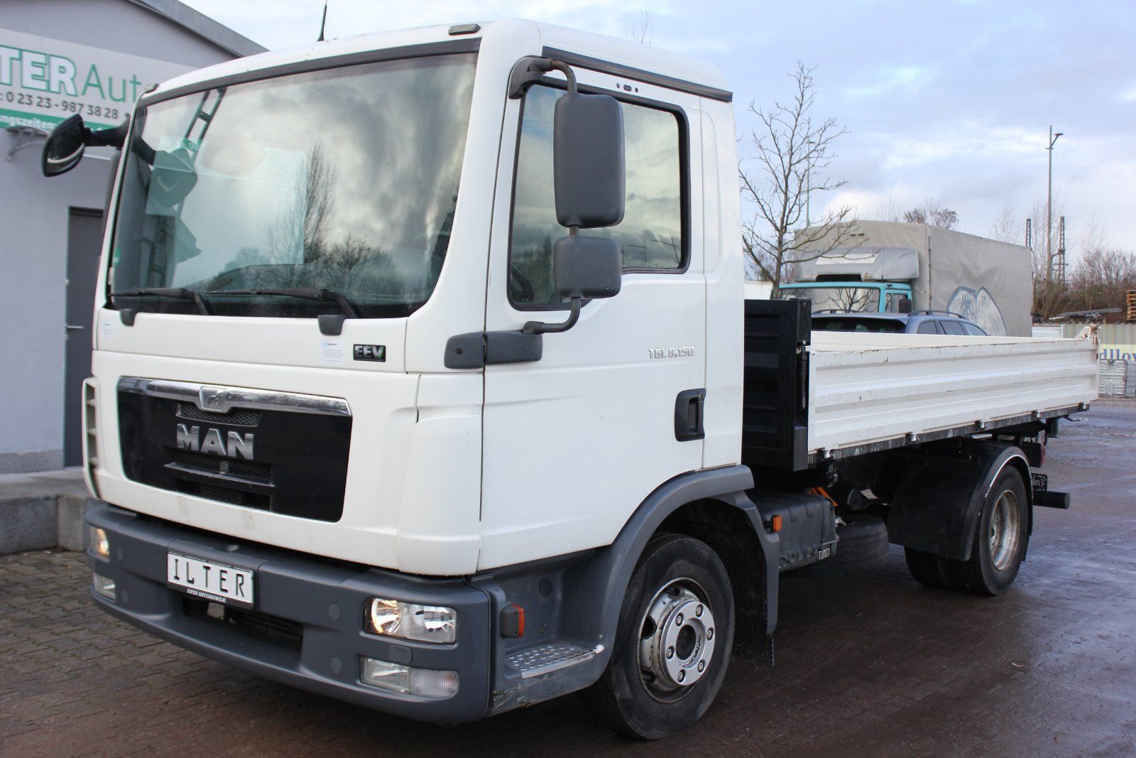 MAN Kipper LKW 7,5 t Mieten Pritsche Verleih Langzeit Vermietung Dreiseitenkipper – 4