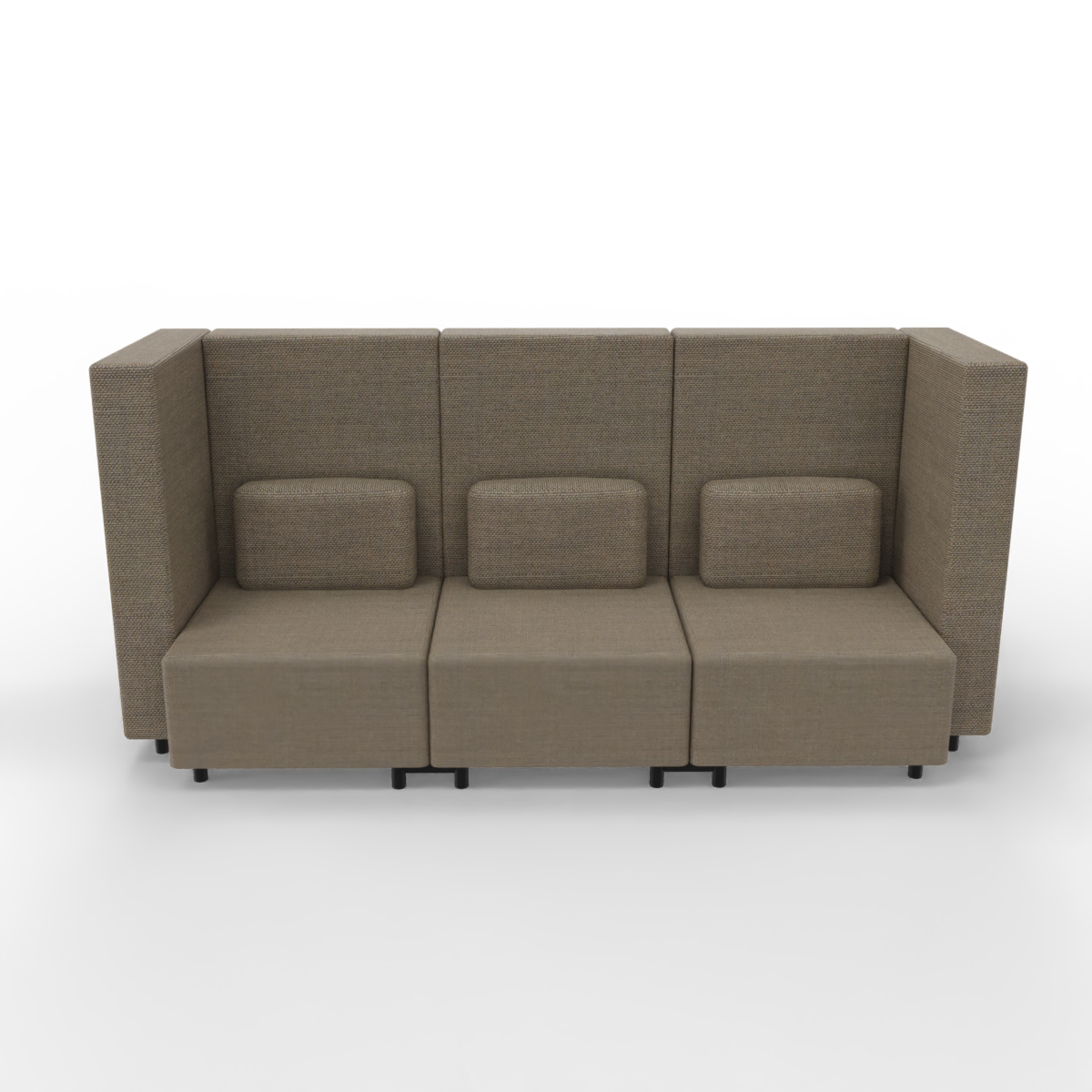 Moduplus Triple Seater mieten bei Alvero Büromöbelvermietung
