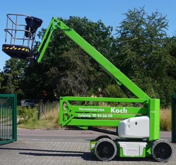 Selbstfahrende Gelenkarbeitsbuehne GT17KE mieten bei Arbeitsbühnen Koch