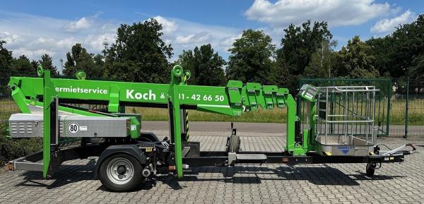Anhaenger-Arbeitsbuehne AB21 mieten bei Arbeitsbühnen Koch