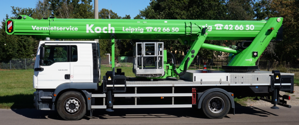 LKW-Arbeitsbuehne LK48K mieten bei Arbeitsbühnen Koch