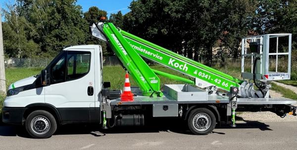 LKW-Arbeitsbuehne LK16 mieten bei Arbeitsbühnen Koch