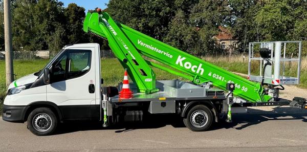 LKW-Arbeitsbuehne LK23HY mieten bei Arbeitsbühnen Koch