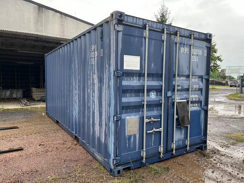 Lagercontainer 20 Fuss guter Zustand Stahlboden mieten