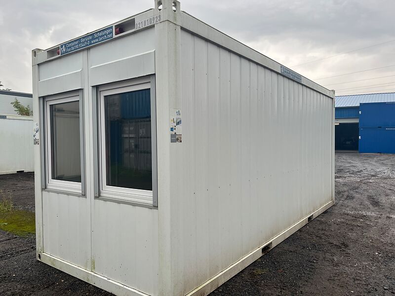 Bürocontainer mit WC und Küche guter Zustand AS7 mieten