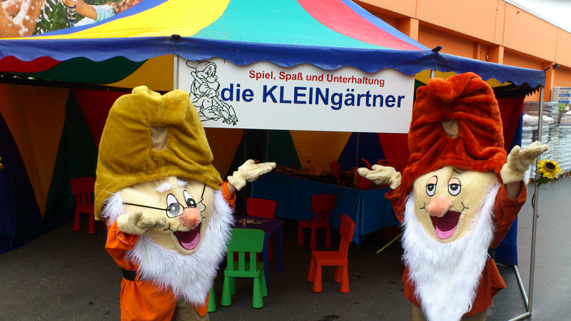 KLEINgärtner Pflanzaktion mieten bei Fun Promotion
