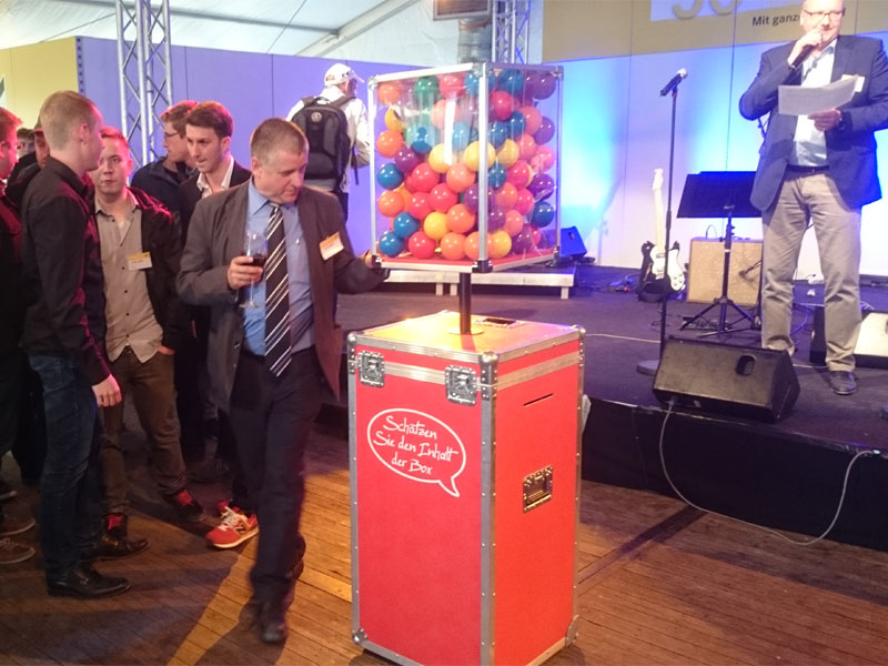 Schätzbox mieten bei Fun Promotion