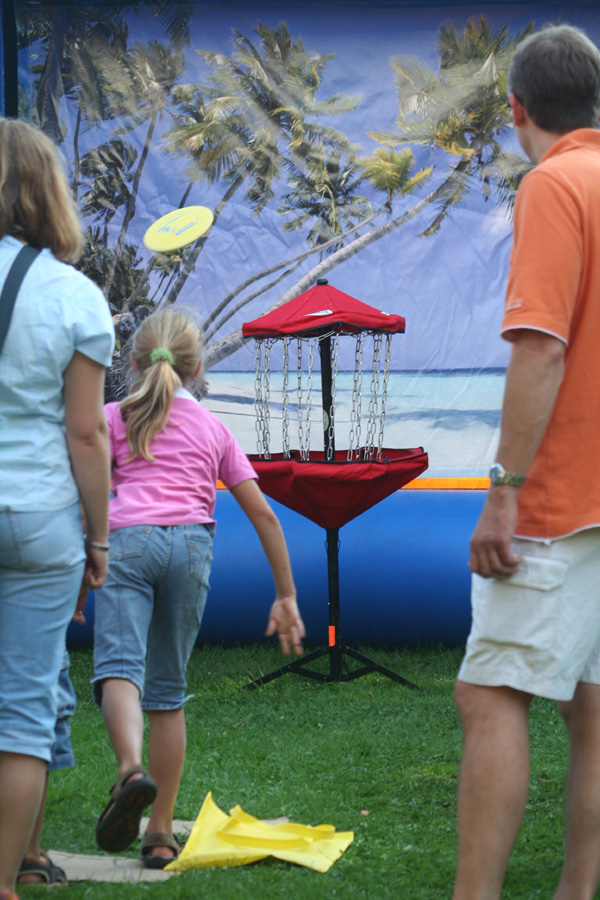 Disc Golf - Frisbee Challenge mieten bei Fun Promotion