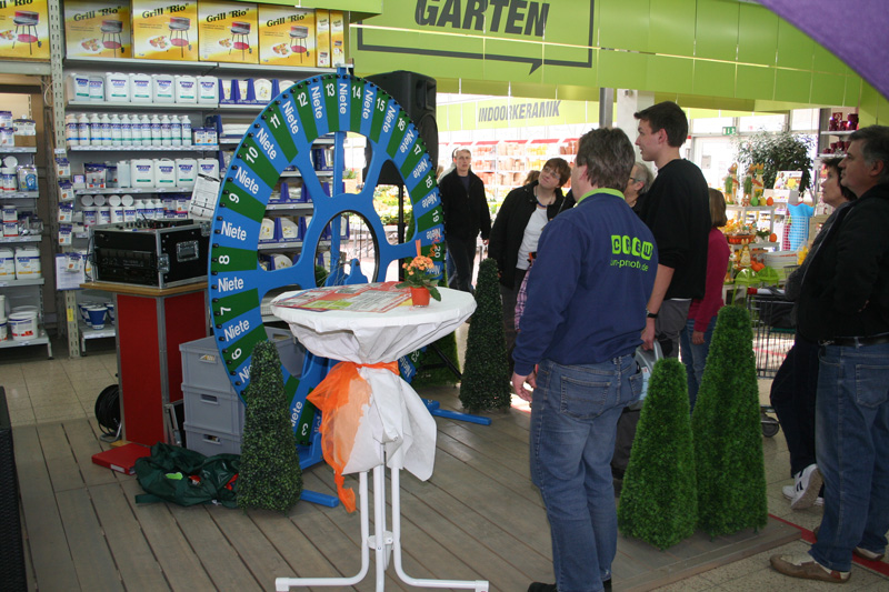 Glücksrad XXL mieten bei Fun Promotion