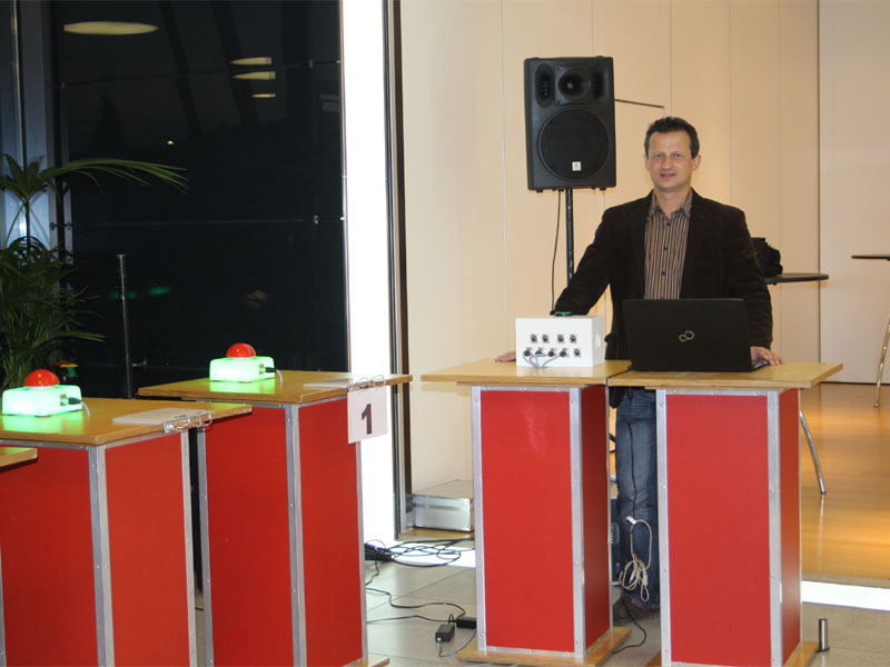 Buzzeranlage mieten bei Fun Promotion