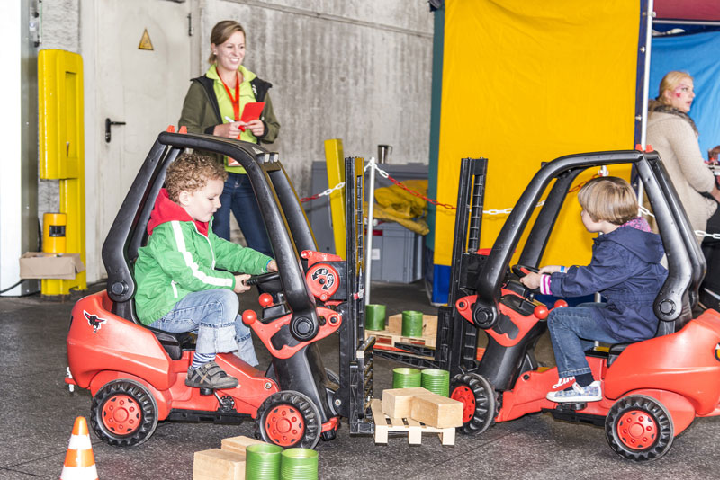 Gabelstapler Führerschein Aktion mieten bei Fun Promotion