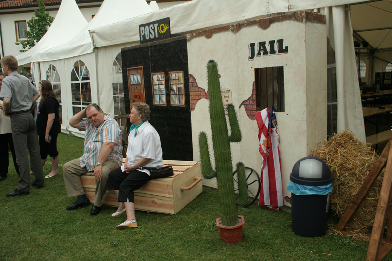 Dekowände Western mieten bei Fun Promotion