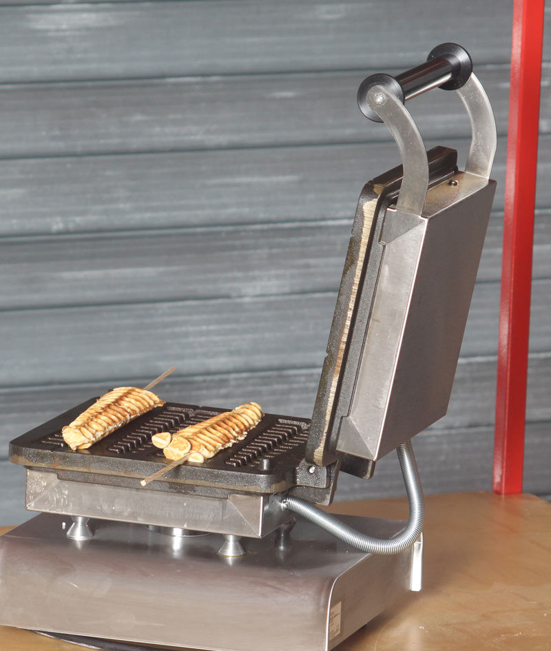 Waffelbackeisen "Waffeln am Stiel" mieten bei Fun Promotion