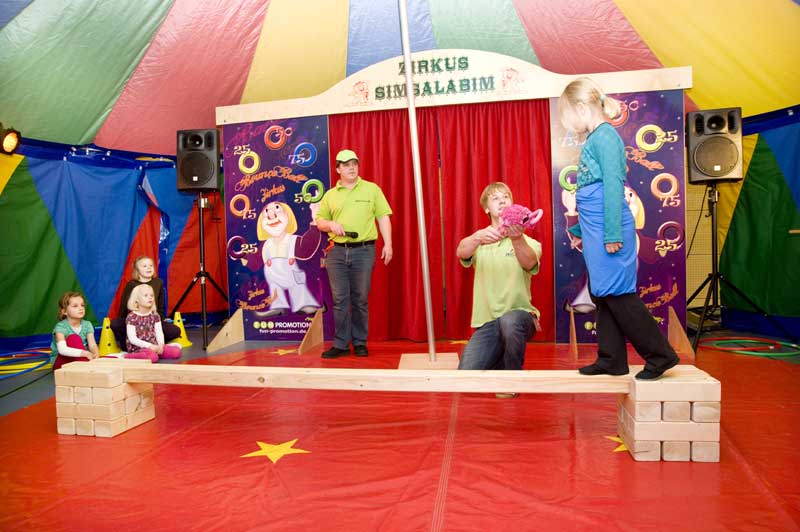 Mitmach Zirkus mieten bei Fun Promotion