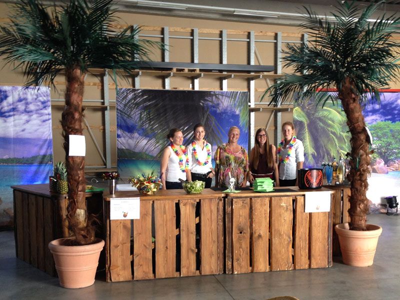 Holztheke mieten bei Fun Promotion