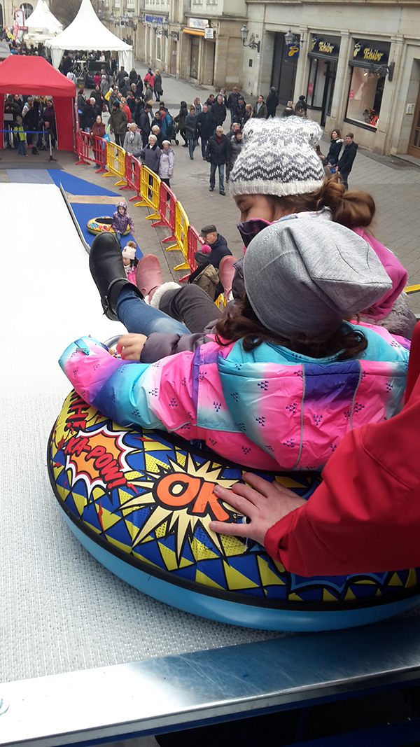 Winter Rodelbahn mieten bei Fun Promotion