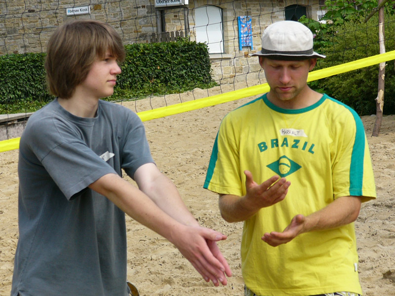 Mobile Beachvolleyballanlage mieten bei Fun Promotion