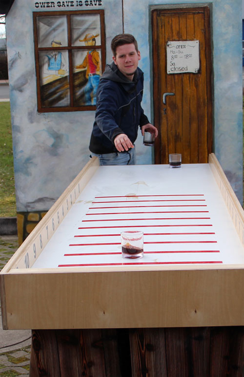 Saloon Curling mieten bei Fun Promotion