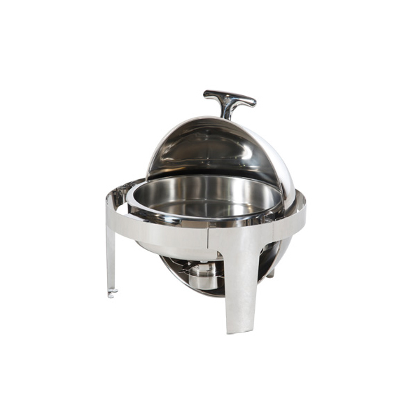 Runder Chafing Dish Inhalt 5 ltr - Deckel 90°-180° klappbar mieten