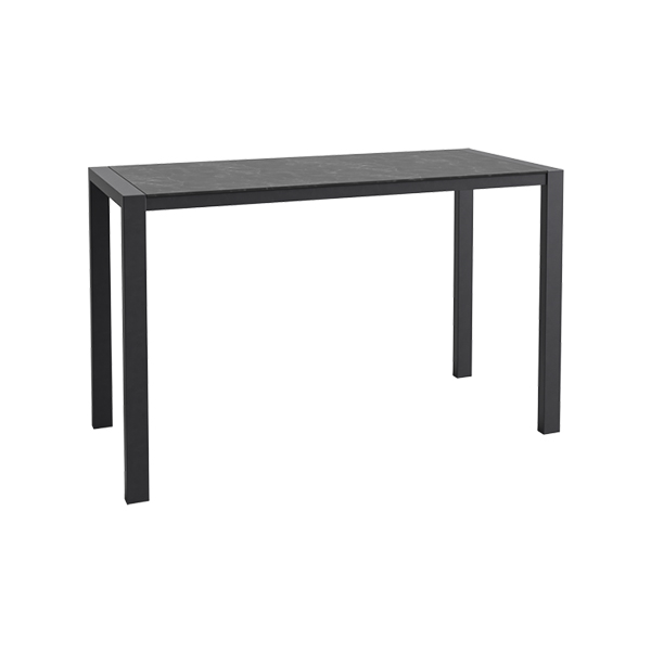 Stehtisch Algarve schwarz/Volterra schwarz L180*B80*H110 cm mieten