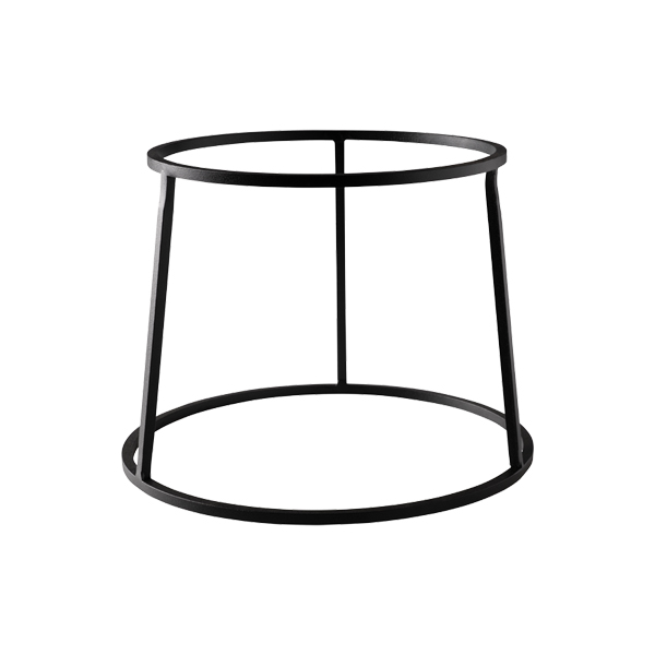 Round Buffet-Riser HIGH Metall schwarz Ø19/Ø24*H17 cm mieten