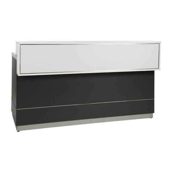 Theke anthrazit L200*T83*H115 cm mit Deckblatt CNS mieten
