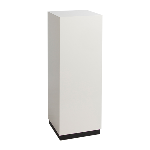 Stehtisch Kubus weiß OUTDOOR 40*40*H110 cm mieten