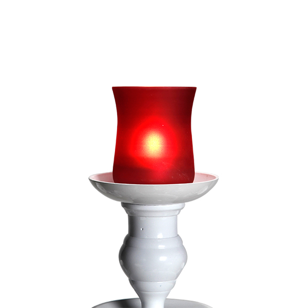 Teelichthalter rot Ø5,2-Ø7*H9 cm mieten