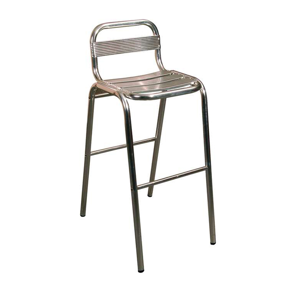 Barhocker Almeira Aluminium B42*T54*H97,5 SH76 cm mieten