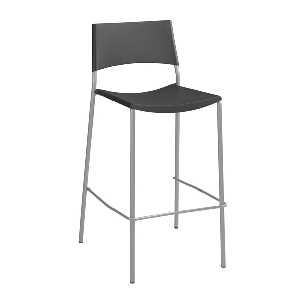 Barhocker Bonello schwarz B50*T54*H102 SH76 cm mieten