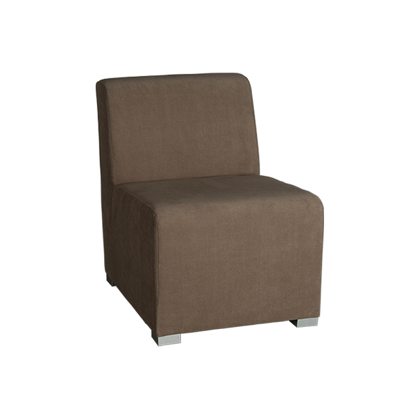 Stuhl Montreal Stoff taupe B52*T70*H70 SH41 cm mieten